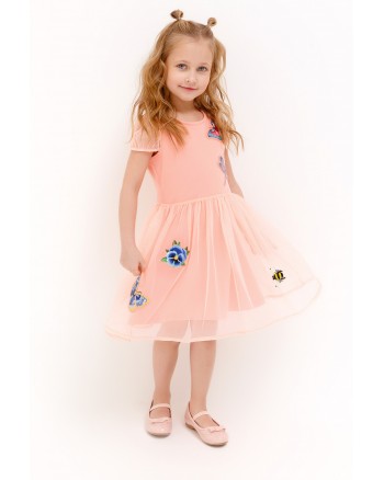 Купить Платье детское для девочек Fornax светло-коралловый (20220200247)