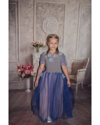 Платье детское синее (L000012) купить в интернет магазине одежды Brand Mix Krasnodar