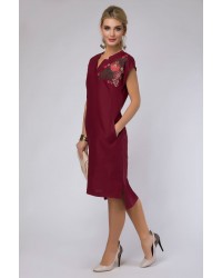 Платье трапеция летнее (PLT - A054) купить в интернет магазине одежды Brand Mix Krasnodar