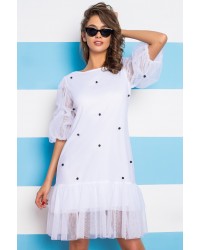 Платье коктельное черное (PLT - A088) купить в интернет магазине одежды Brand Mix Krasnodar