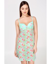 Платье-комбинация молочная (31204270065) купить в интернет магазине одежды Brand Mix Krasnodar