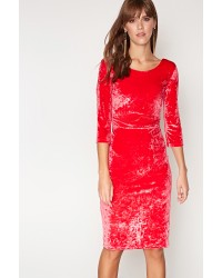 Платье с небольшим вырезом и брошью ( 10200200425) купить в интернет магазине одежды Brand Mix Krasnodar