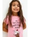 Купить Футболка(Фуфайка) детская для девочек Galina светло-розовый (20220110114)