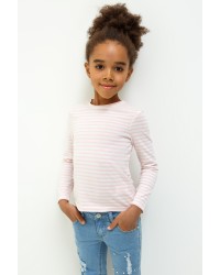 Джемпер детский для девочек в полоску (20220100149) купить в интернет магазине одежды Brand Mix Krasnodar