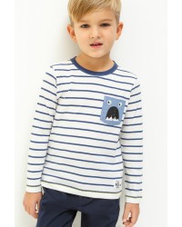 Джемпер детский для мальчиков в полоску (20120100123) купить в интернет магазине одежды Brand Mix Krasnodar