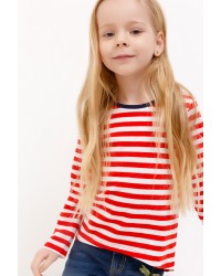 Джемпер детский для девочек в полоску (20220100158) купить в интернет магазине одежды Brand Mix Krasnodar