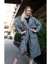 Пальто - халат (PLT - 014) купить в интернет магазине одежды Brand Mix Krasnodar