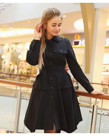 Платье черное (PLT - A034) - высокое качество.