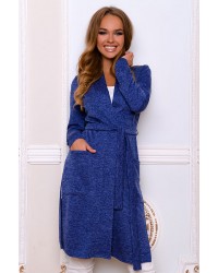 Кардиган синий (HK - 005) купить в интернет магазине одежды Brand Mix Krasnodar
