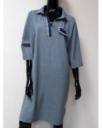 Платье голубое (PLT - A042) купить в интернет магазине одежды Brand Mix Krasnodar