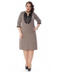 Платье размер от 50 (PLT - A044) купить в интернет магазине одежды Brand Mix Krasnodar