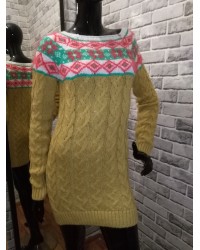 Свитер нарядный с шифоновой вставкой (TTR - 016) купить в интернет магазине одежды Brand Mix Krasnodar