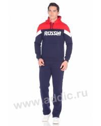 Костюм спортивный мужской синего цвета 12M-RR-1092 (12M-RR-1092) купить в интернет магазине одежды Brand Mix Krasnodar