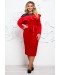 Платье бархатное красное (Стефания А2) - высокое качество.