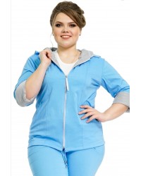 Ветровка голубая (7507) купить в интернет магазине одежды Brand Mix Krasnodar
