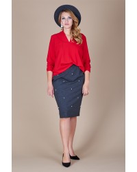 Платье офисное Lamgassiya (L000014) купить в интернет магазине одежды Brand Mix Krasnodar