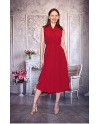 Легкое платье-халат (PLT - A055) купить в интернет магазине одежды Brand Mix Krasnodar