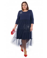 Платье с принтом (4427) купить в интернет магазине одежды Brand Mix Krasnodar