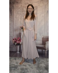 Платье с запахом нежно голубого цвета (PLT - A067) купить в интернет магазине одежды Brand Mix Krasnodar