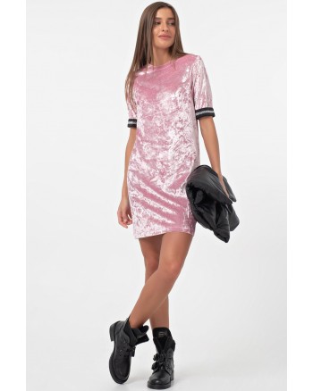 Платье розовое (842-04) - высокое качество.