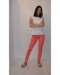 Брюки светло-оранжевые (L000104) купить в интернет магазине одежды Brand Mix Krasnodar