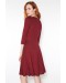 Платье бордовое ( 10200200358) - высокое качество.