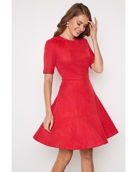 Платье с классическим воротником и брошью ( 10200200424) купить в интернет магазине одежды Brand Mix Krasnodar
