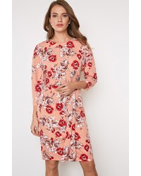 Платье с эффектом замши ( 10200200412) купить в интернет магазине одежды Brand Mix Krasnodar